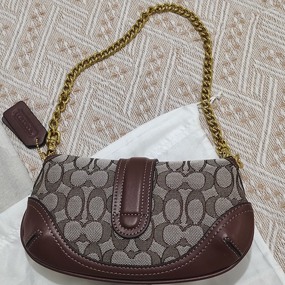 Coach Soho Series Brown Chain Bag - Picture 5 of 10